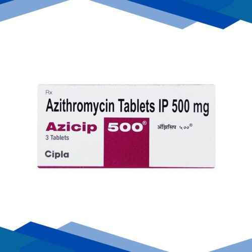 Azicip 500mg Tablet 3’S