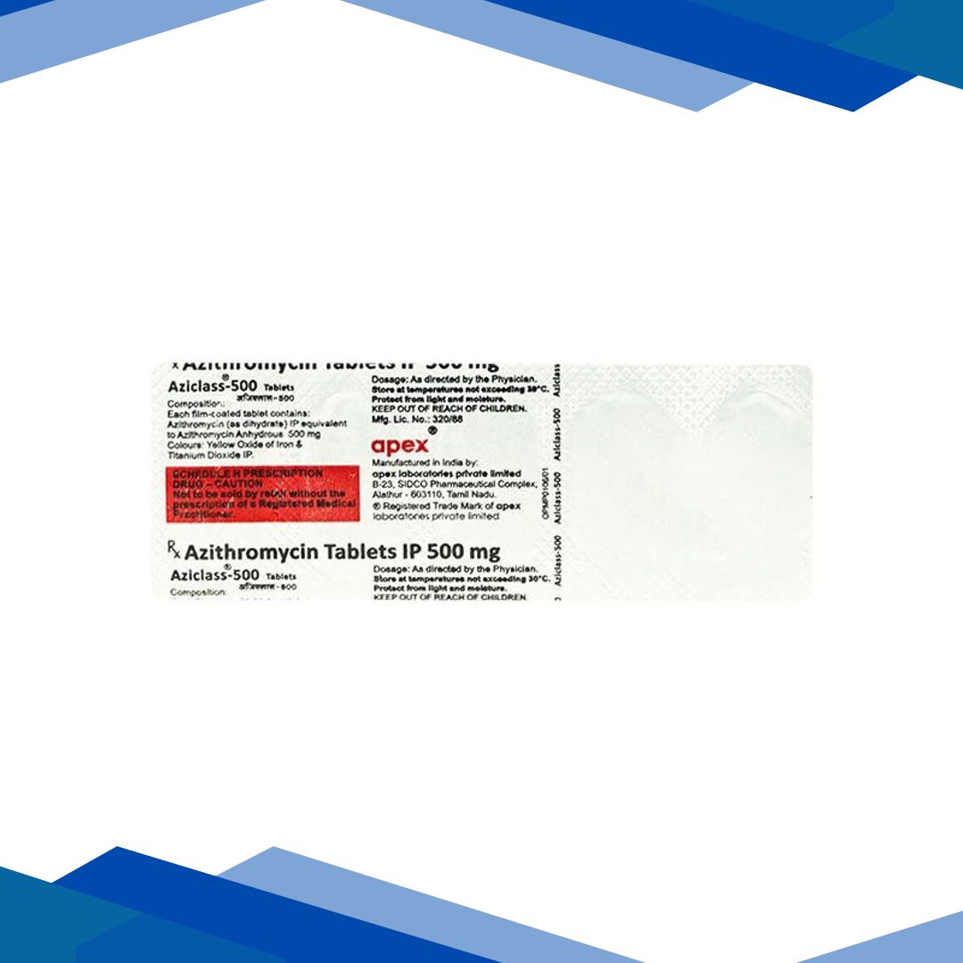 AZICLASS 500mg Tablet 5’s