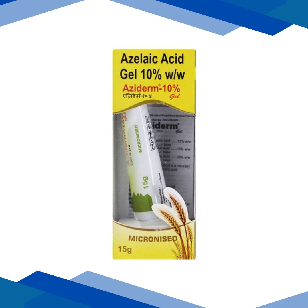 Aziderm 10% Gel 15gm