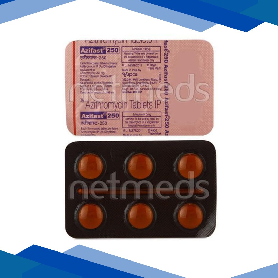 Azifast 250mg Tablet 6’S