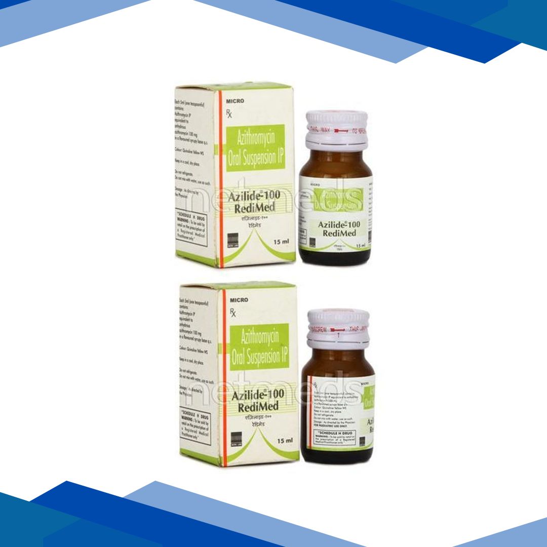 Azilide 100mg Redimed Suspension 15ml