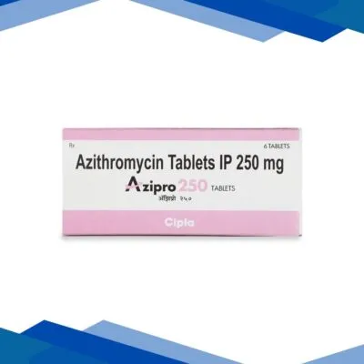 Azipro 250mg Tablet 6’S