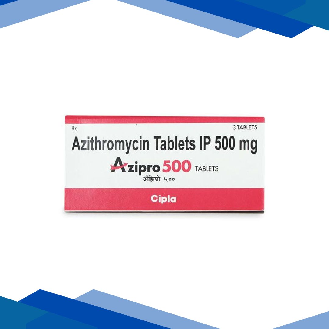 Azipro 500mg Tablet 3’S