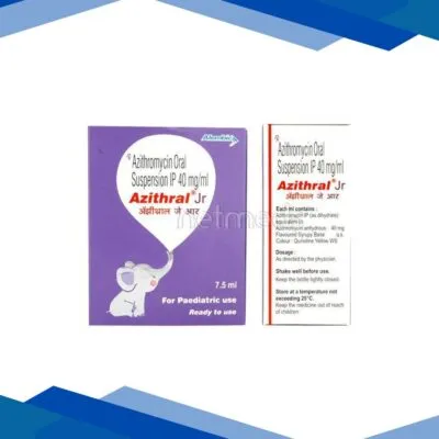 Azithral JR 40mg Oral Suspension 7.5ml