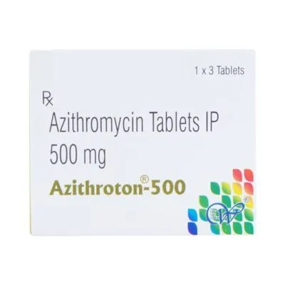 AZITHROTON 500 Tablet 3’s