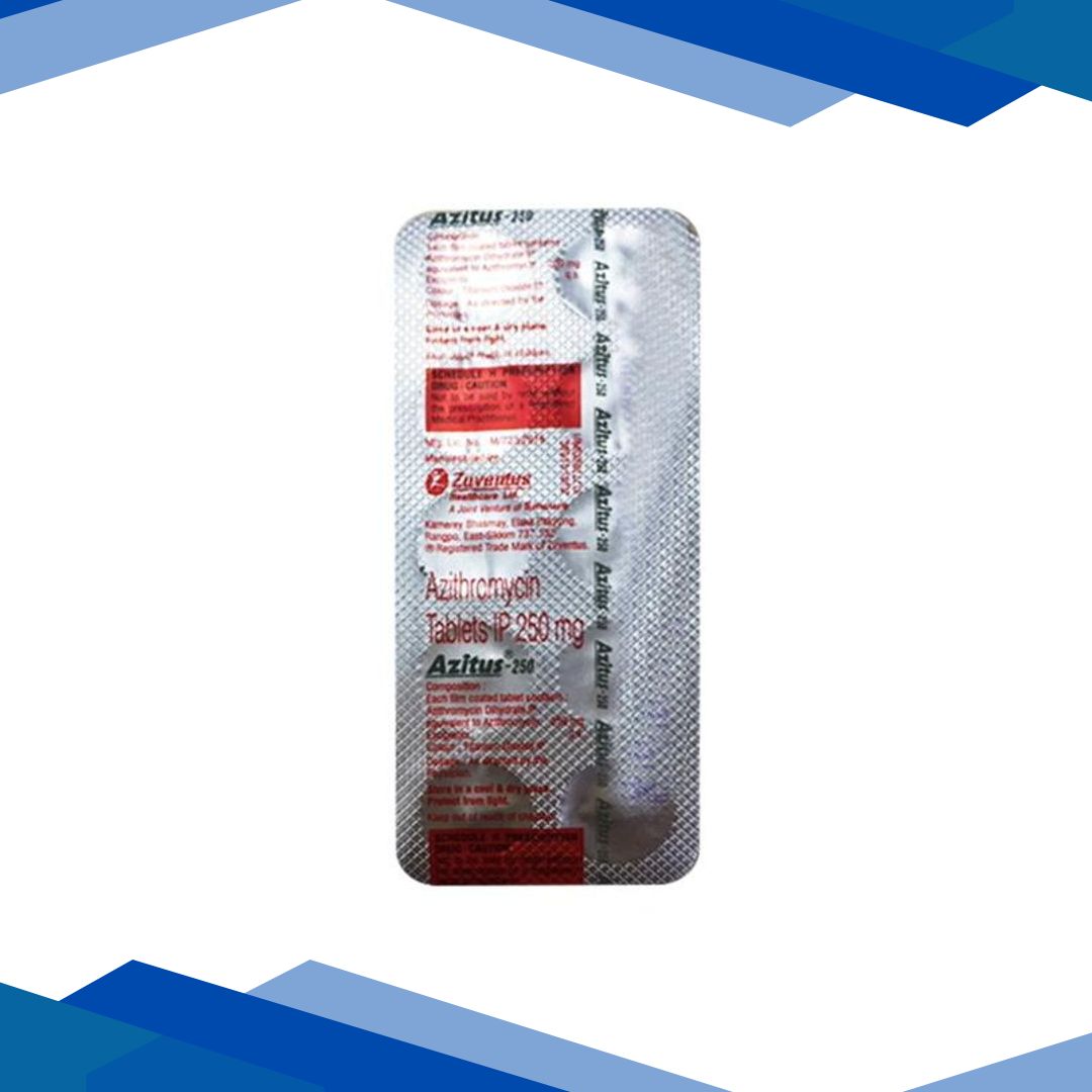 AZITUS 250 Tablet 10’s