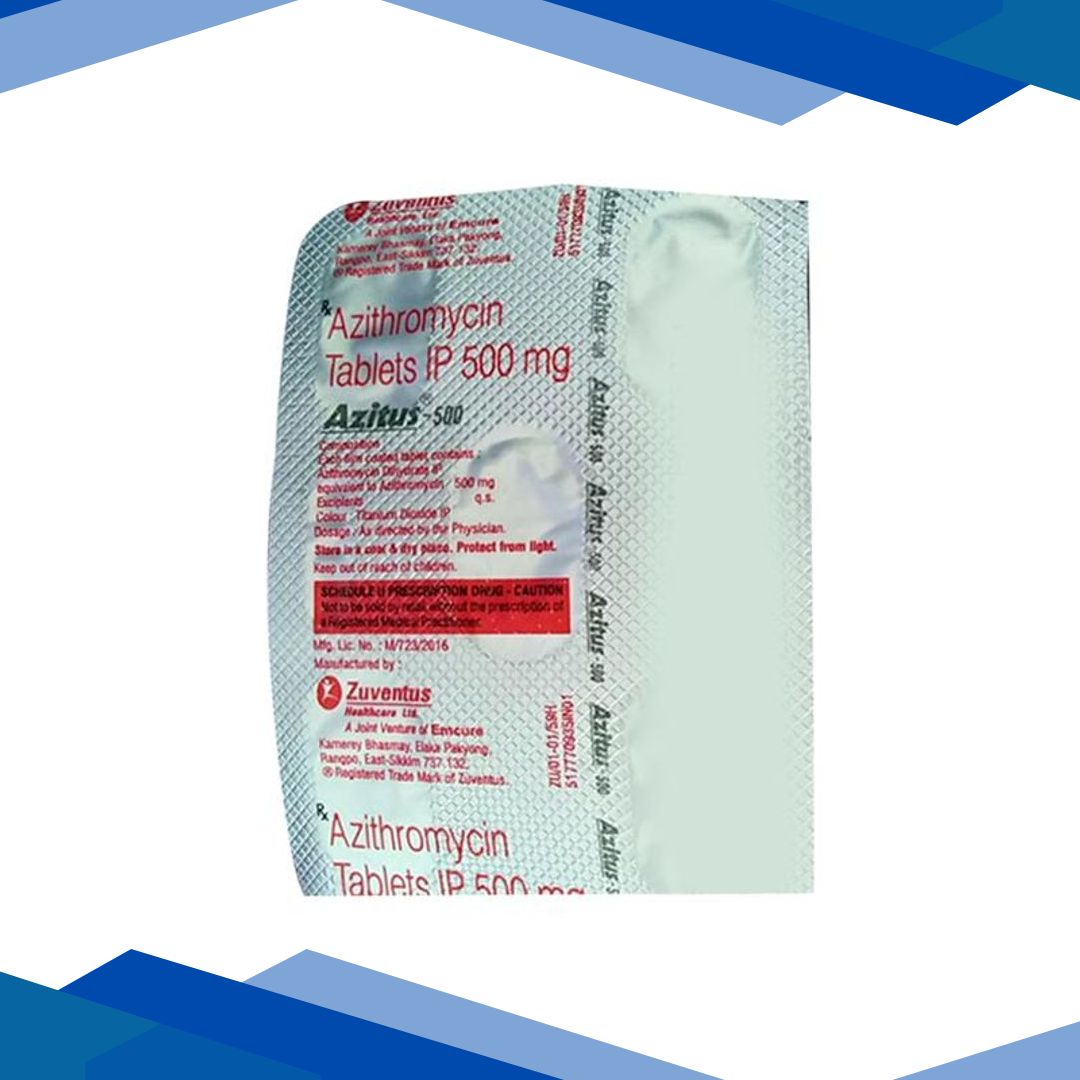 AZITUS 500 Tablet 5’s