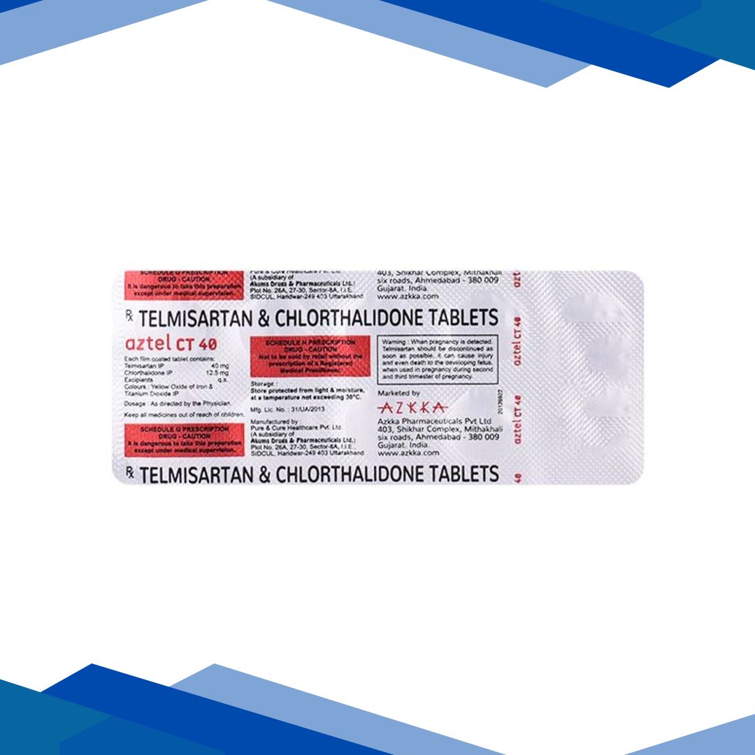 AZTEL 40mg Tablet 10’s