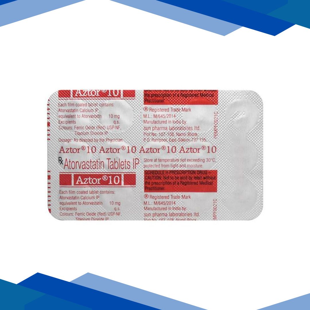 Aztor 10mg Tablet 15’S