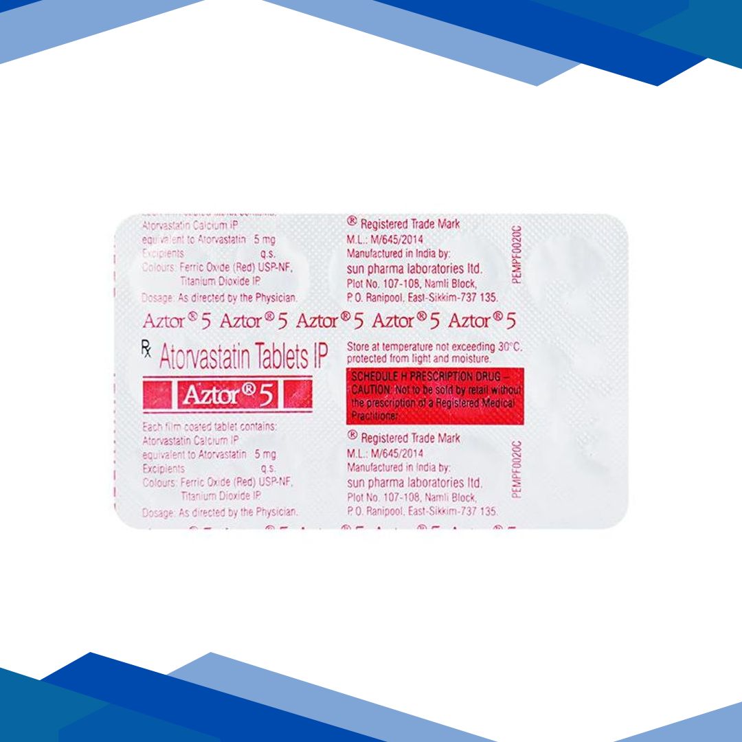 Aztor 5mg Tablet 15’S