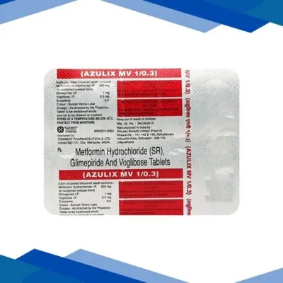 Azulix MV 1/0.3mg Tablet 10’S