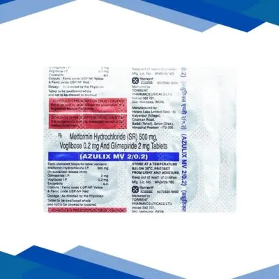 Azulix MV 2/0.2mg Tablet 10’S