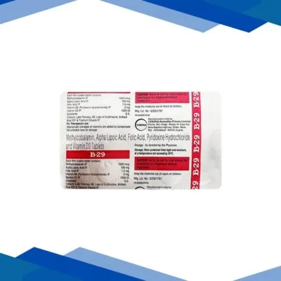 B 29 Tablet 15’s