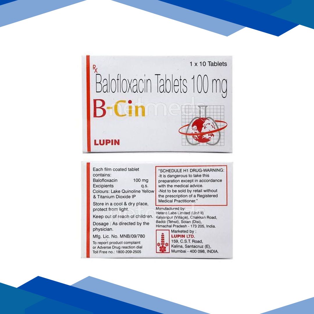 B Cin 100mg Tablet 10’S