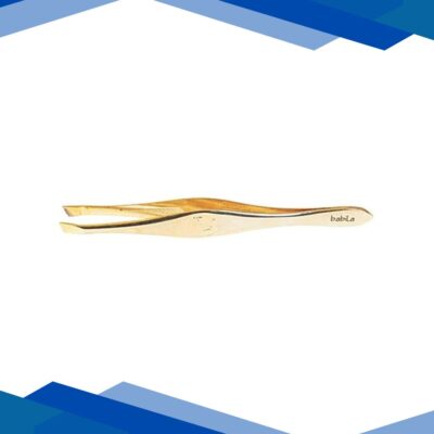 Babila Tweezer Slant Tip Silver-Tw-V06 1’s