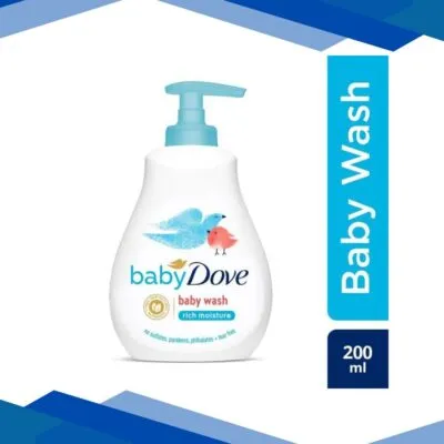 Baby Dove Rich Moisture Body Wash 200ml