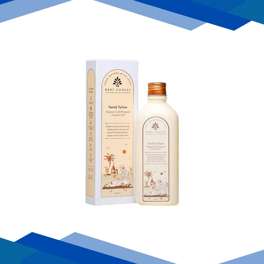 Baby Forest Narial Tailam- Organic Cold Pressed Coconut Oil 200 ml