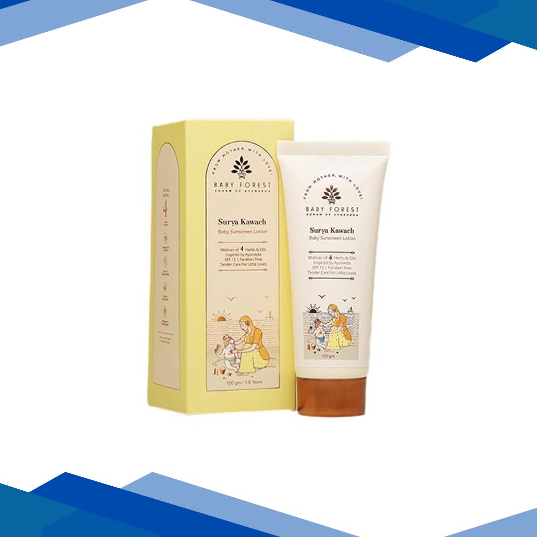 Baby Forest Surya Kawach SPF 30 Baby Sunscreen Lotion 100 gm
