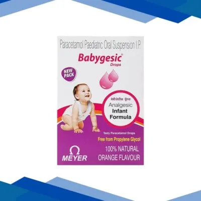 Babygesic New Pack Orange Flavour Drops 15ml