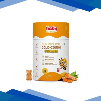 BabyOrgano Nutriverse Cold and Cough Gummies – Honey (2+ Years) 30’S