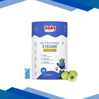 BabyOrgano Nutriverse Eye Care Gummies – Blueberry (2+ Years) 30’S