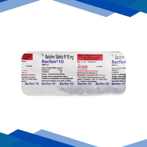 Bacfen 10mg Tablet 10'S