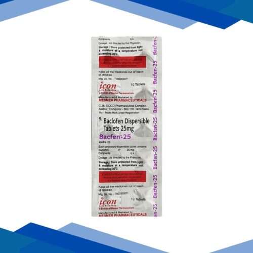 Bacfen 25Mg Tablet 10's