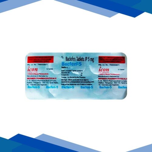 Bacfen 5mg Tablet 10'S