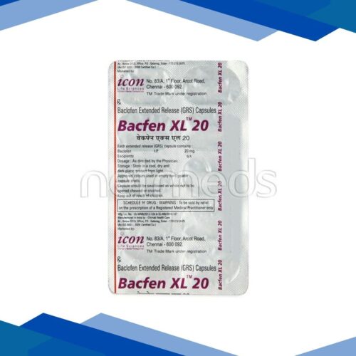 Bacfen XL 20mg Capsule 10'S