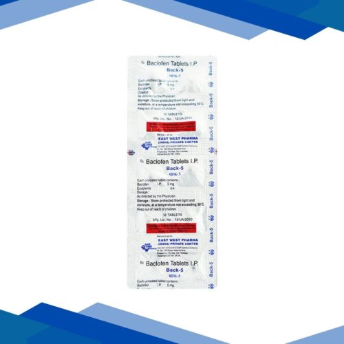 Back 5mg Tablet 10'S