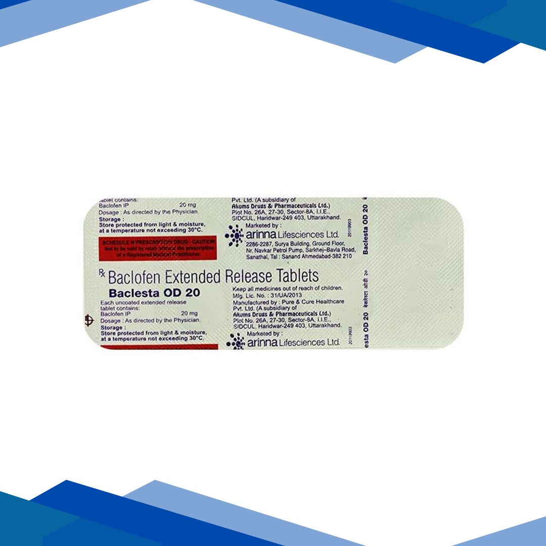 BACLESTA OD 20 Tablet 10’s