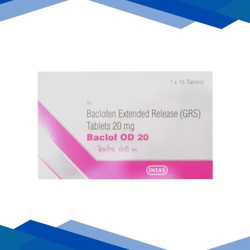 BACLOF OD 20 Tablet 15's