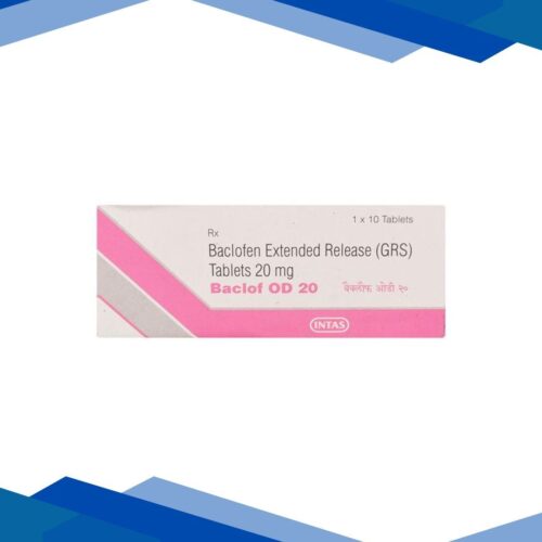 Baclof OD 20mg Tablet 10'S