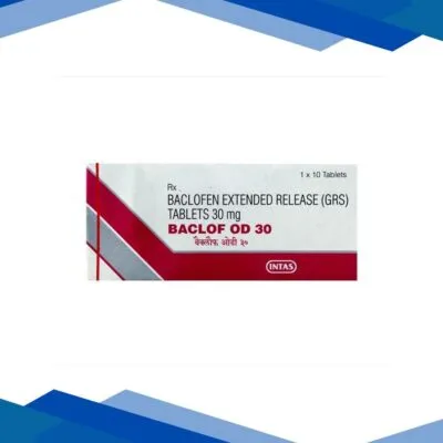 Baclof OD 30mg Tablet 10'S
