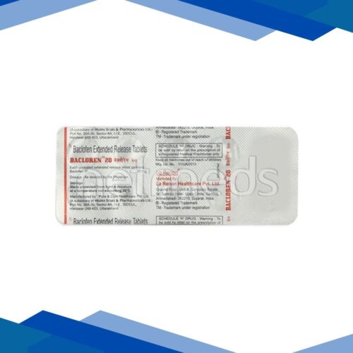Bacloren 20mg Tablet 10'S