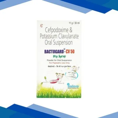 Bactogard CV 50mg Dry Syrup 30ml