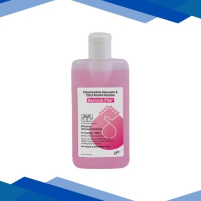 Bactorub Antiseptic Solution – Pink 100 ml