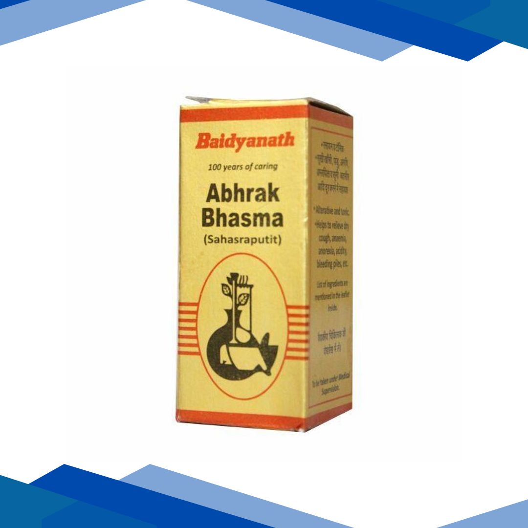 Baidyanath Abhrak Bhasma (Sahasraputi) 1 gm