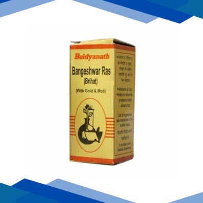 Baidyanath Bangeshwar Ras Brihat With Gold and Pearl Tablet 25’s