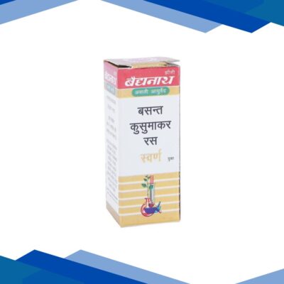 Baidyanath Basant Kusumakar Ras with Gold Tablet 10’s