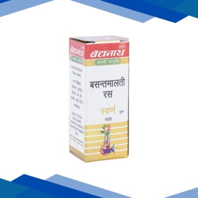 Baidyanath Basantmalti Ras with Gold Pearl Tablet 10’s