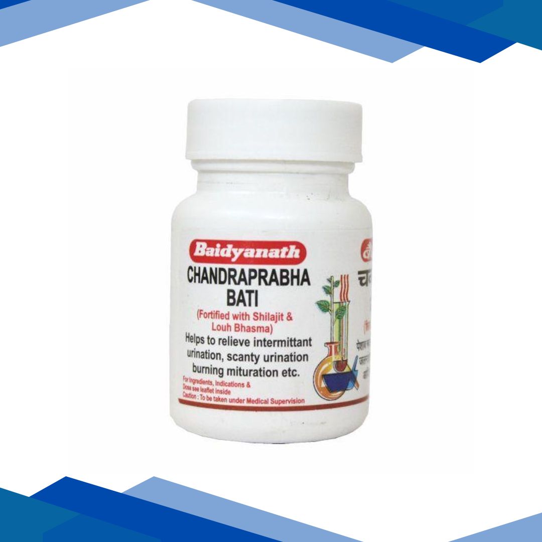 Baidyanath Chandraprabha Bati Tablet 80’s