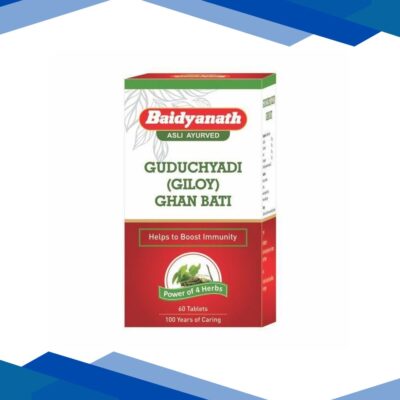 Baidyanath Guduchyadi (Giloy) Ghan Bati Tablet 60’s