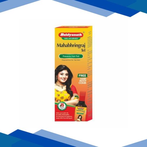Baidyanath Maha Bhringraj Hair Oil For Strong Hair No Chemical 100 ml