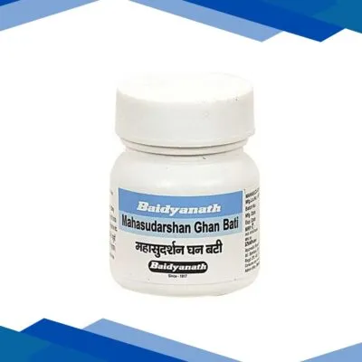 Baidyanath Mahasudarshan Ghan Bati Tablet 50’s