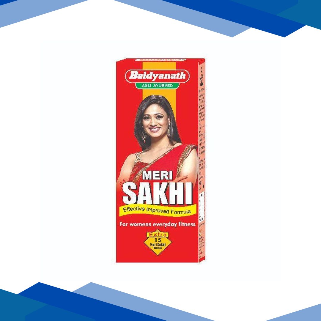 Baidyanath Meri Sakhi Syrup 200 ml and Free Meri Sakhi 15 Tabs
