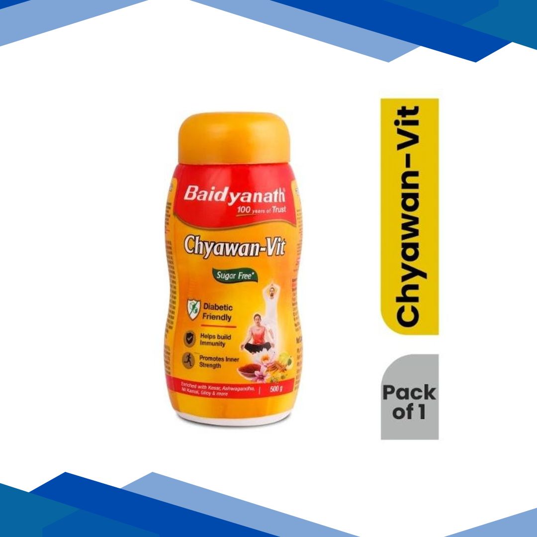 Baidyanath Sugarfree Chyawan Vit Powder 500 gm