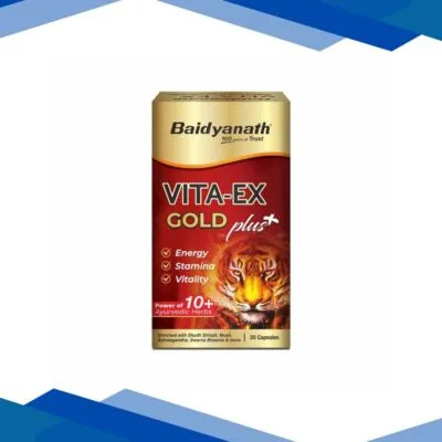 Baidyanath Vita Ex Gold Capsule 20’s