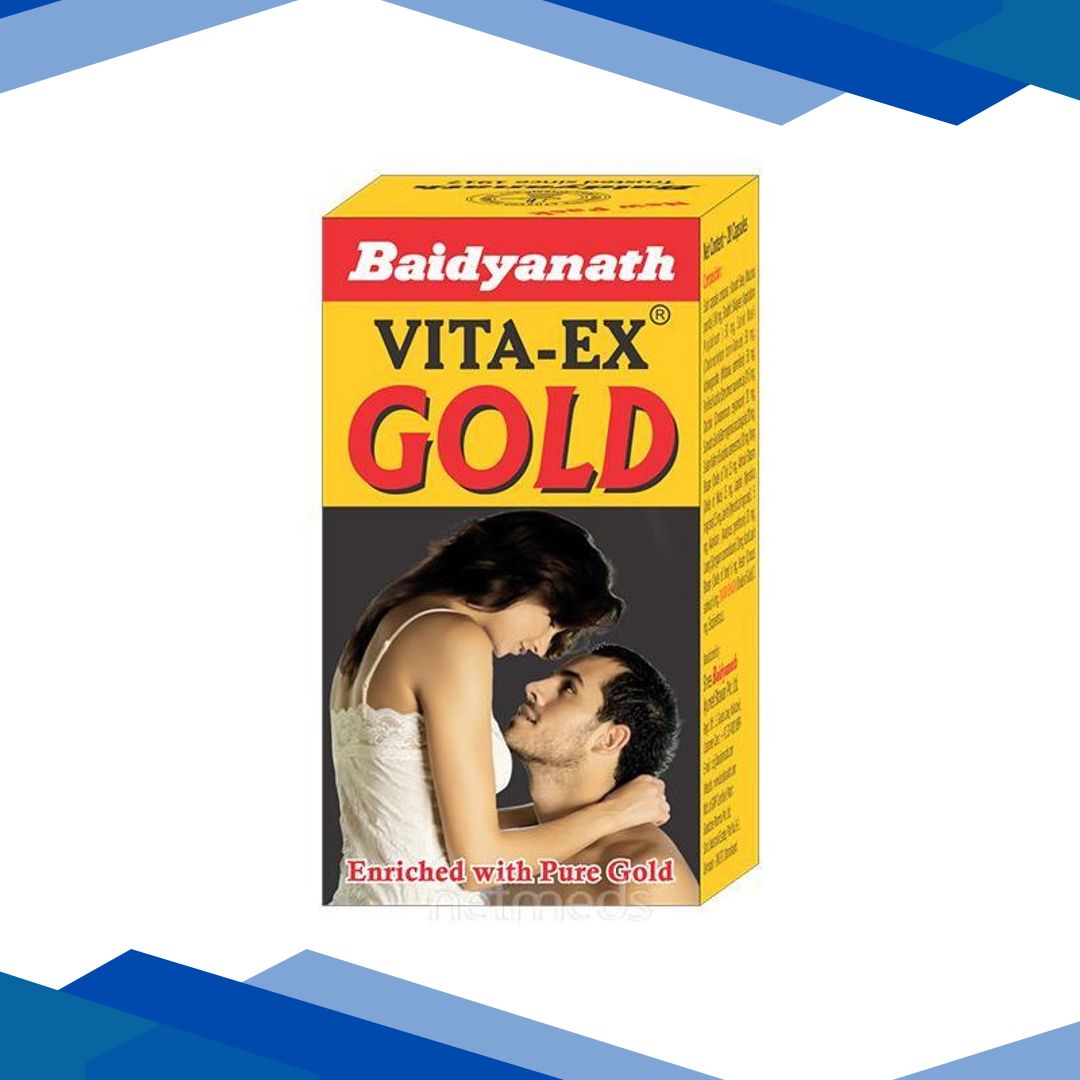 Baidyanath Vita Ex Gold Capsules 20’s