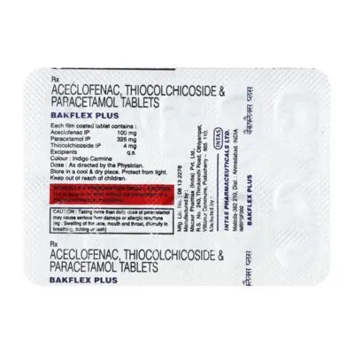 Bakflex Plus Tablet 10’S